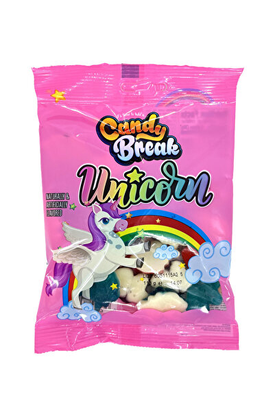 American Foods Candy Break Unicorn Yumuşak Şekerleme (113 gr) ile Sihirli Bir...