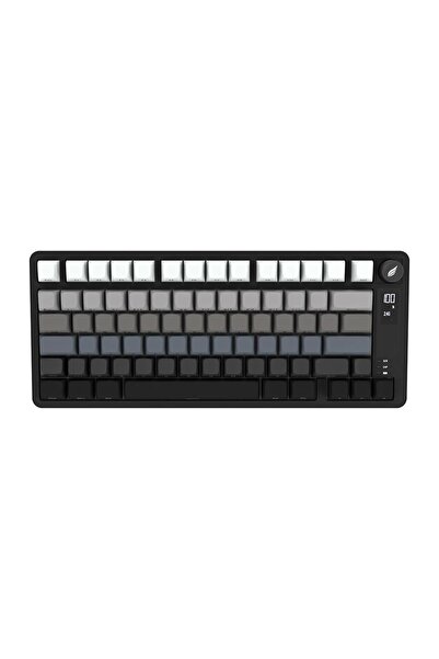 Hawk Gaming HK255 Membrane LCD RGB Kablosuz/Bluetooth Siyah Gradyan %75 Türkç...