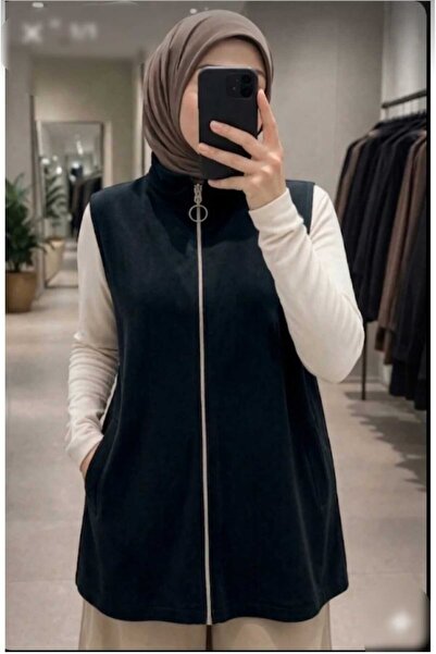 softalya moda KADIN TESETTÜR GİYİM YELEK