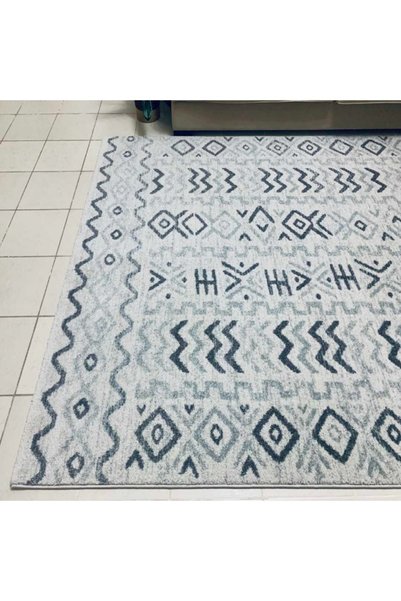 Handpicked Furniture Vintage Grey Rug, Ultra Soft Area Carpets For Bed Room, Living Room, And Dining Room, Antislip Floor Carpets, Easy To Clean, Made In Turkey, Polypropylene, Rectangle