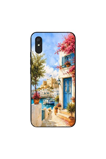 Sonique Θήκη Greek Island Muse Series για Xiaomi Redmi 9A / Redmi 9AT Ροδίτικ...
