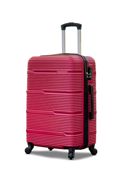 ZAAPPY Hard Shell Horizon Line ABS Lightweight 24 Inch (20-25KG) Luggage, Com...