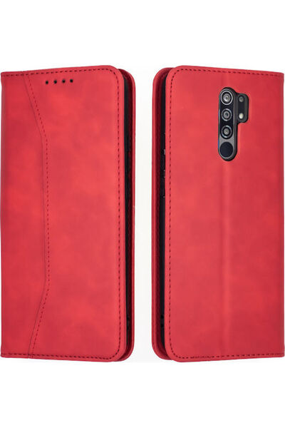 Other Bodycell Δερματίνη PU Συνθετικό Δέρμα Κόκκινο (Redmi 9) Κωδικός: 04-00433