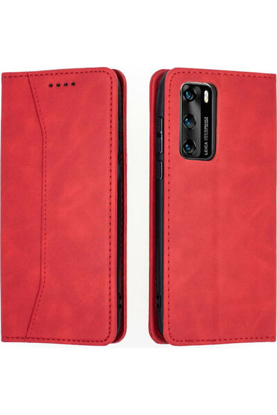 Other Bodycell Θήκη Βιβλίο από Συνθετικό Δέρμα PU, Κόκκινο (Huawei P40) Κωδικ...