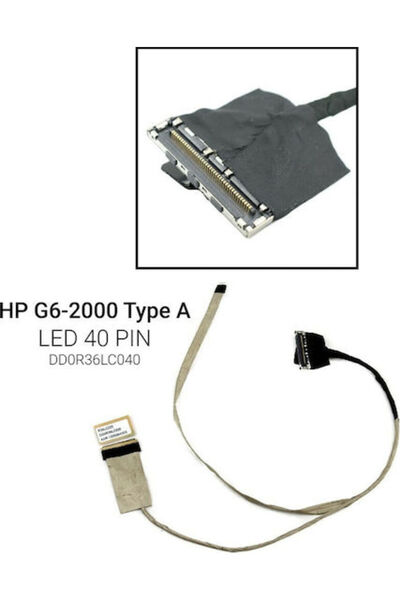 HP Καλώδιο Flex Οθόνης για Laptop Pavilion G6-2000 Τύπου Α