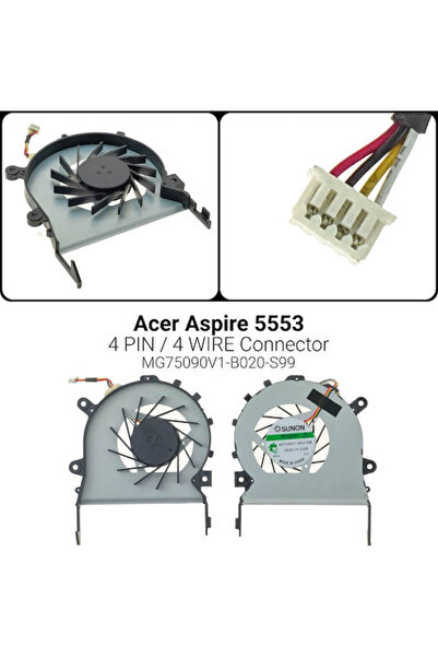 ACER Ανταλλακτικός ανεμιστήρας φορητού υπολογιστή για 5553