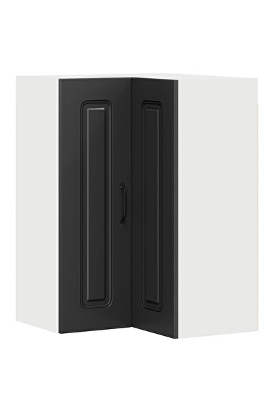 vidaxl Dulap de bucătărie Kalmar Negru 57 x 57 x 80 cm Lemn compozit