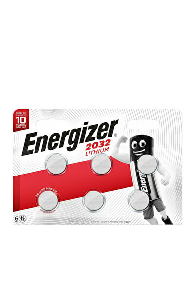 Energizer Μπαταρία ρολογιού λιθίου CR2032 3V 6 τεμάχια
