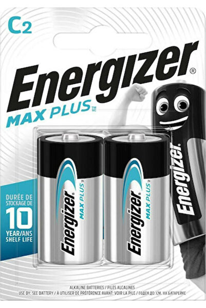 Energizer Συσκευασία 2 τεμαχίων Αλκαλικές Μπαταρίες C Max Plus 1.5V