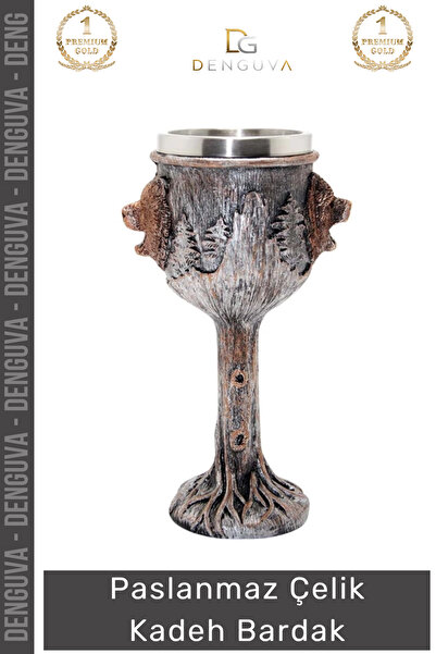 Denguva # Cup Stainless Steel Matte Silver Design Modern Stylish Durable 180 ...