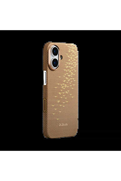 PITAKA Husă iPhone 17 Ultra-subțire MagSafe din Aramidă - Auriu