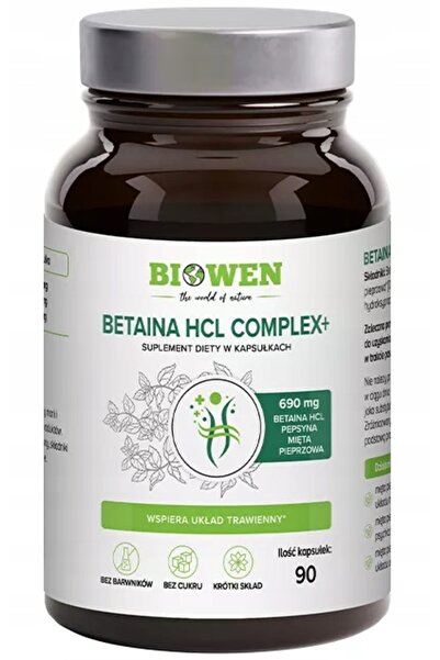 Biowen Betaina Hcl Complex+ 90 Capsule