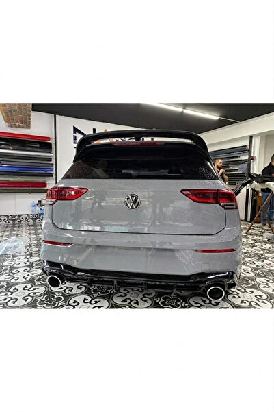 Tepe Tuning Volskwagen Golf 8 Gti Difüzör Plastik Parlak Siyah