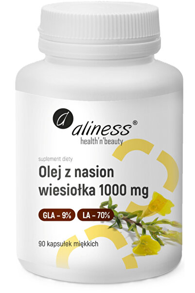 Aliness Ulei din semințe de Nasion Wiesiołka 9% 1000 mg 90 capsule