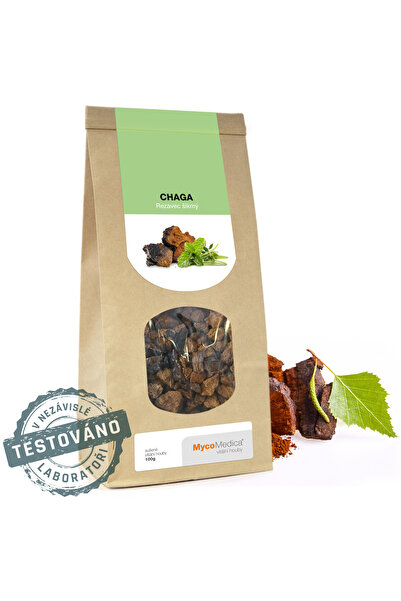 MycoMedica Chaga - Ciupercă uscată 100G.