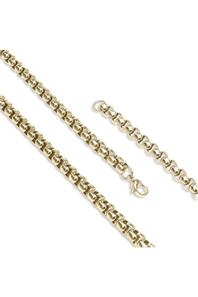 SeyCey.co Albanian Steel Necklace 6mm - Yellow - Yellow