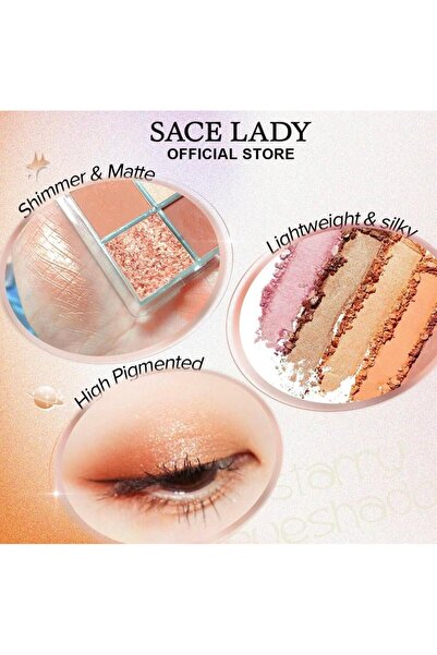 Sace Lady Starry 4 Color Eyeshadow Palette 1.8g