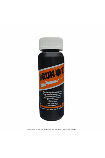 Brunox Turbo GUN CARE picurator 100ml pentru curatare arme de foc