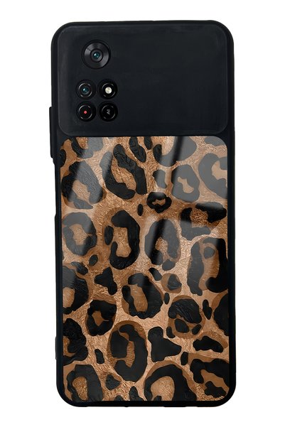 Spoyi Xiaomi Poco M4 Pro Leopard Design Glossy Phone Case