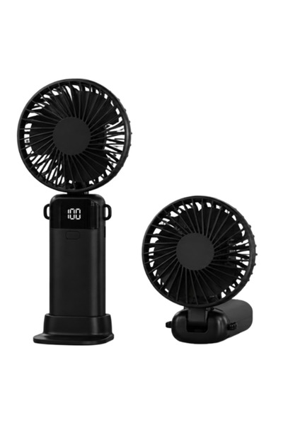 Depox Ventilator portabil reîncărcabil prin USB, DEPOX, silențios, cu 5 trept...