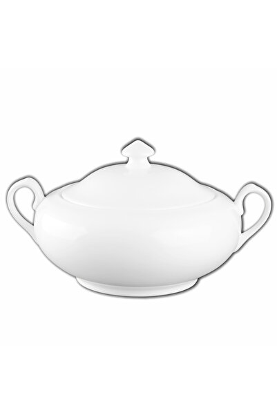 WILMAX ENGLAND Supieră cu capac WILMAX Fine Porcelain, albă, 31 cm, 2800 ml
