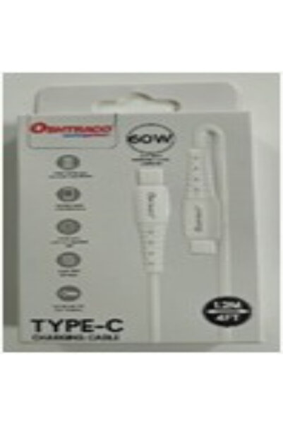 Oshtraco 60 watt pure copper type C to type C charger & data sync cable 1.2mt