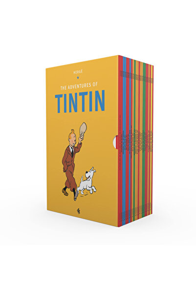 pçs Tintin Complete Paperback Boxed Set - 23 Classic Adventures by Hergé | Il...