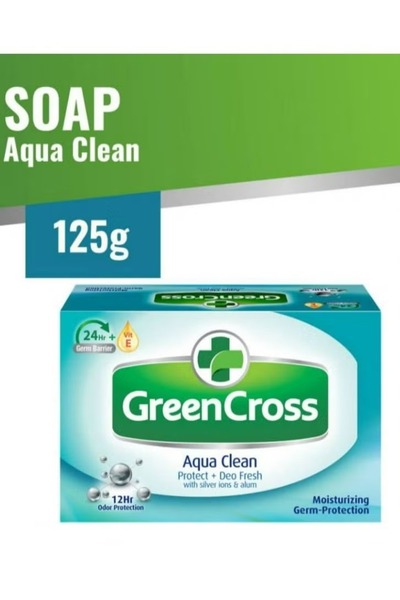 Green Cross Green Cross Aqua Clean Bath Soap 125g