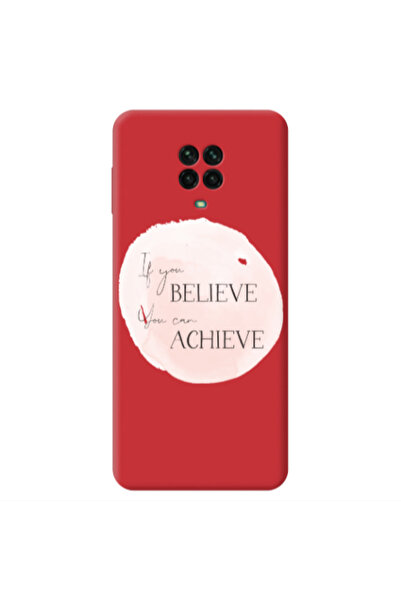 Other Xiaomi Redmi Note 9 Pro If You Believe Red Colored Silicone TPU Θήκη