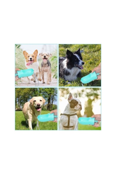 EBA Sticlă de apă portabilă pentru animale de companie, 380 ml