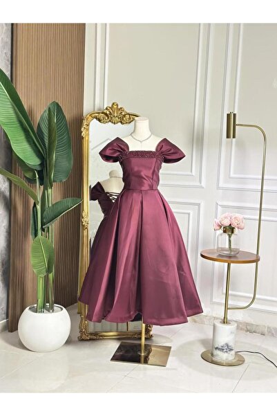 vanus fashion 7258 - فستان سهرة ميدي