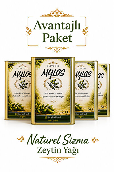 mylas olive oil NATÜREL SIZMA ZEYTİNYAĞI