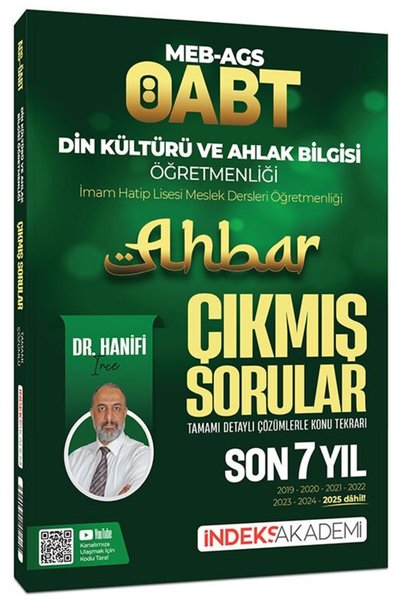 İndeks Akademi 2026 ÖABT MEB-AGS Din Kültürü ve Ahlak Bilgisi Ahbar Çıkmış So...