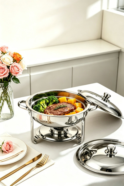 Shangxing Self-service Food Warmer | Stainless Steel Food Warmer Buffet Set |...