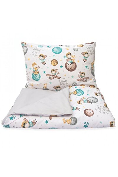 Kersten Set lenjerie 2 piese pentru patut copii Kerstin Micul print, husa pil...