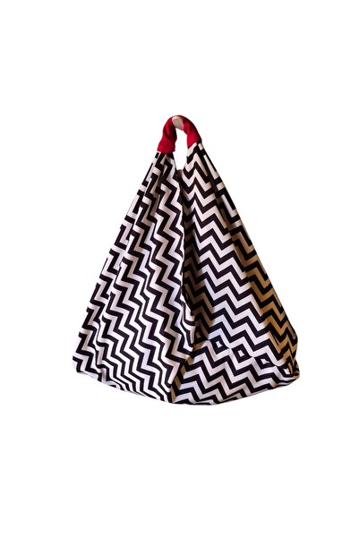 handedizayn Hande Dizayn Sevgililer Anneler Günü Siyah Beyaz Zigzag Origami M...