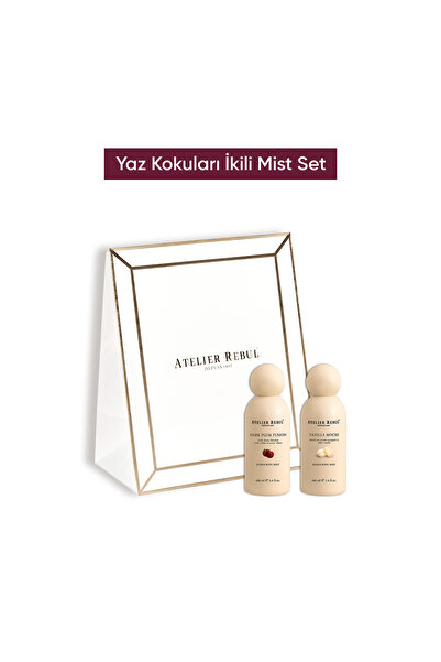 Atelier Rebul Dark Plum - Vanilla Mochi Saç ve Vücut Misti Hediye Seti - Sını...