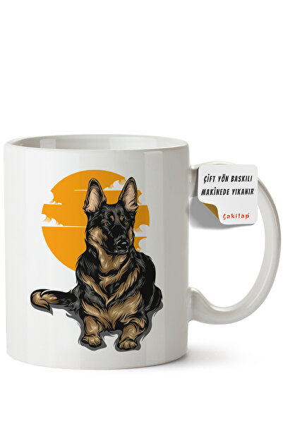 ET ERTAPASSAGE original creative designs Dog Design Printed Porcelain Mug (Do...