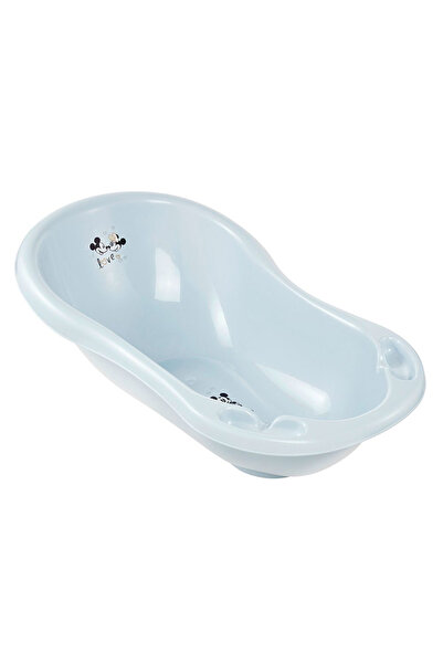 Keeeper Cădiță de baie pentru bebeluși cu scurgere, albastră 84 cm - Mickey