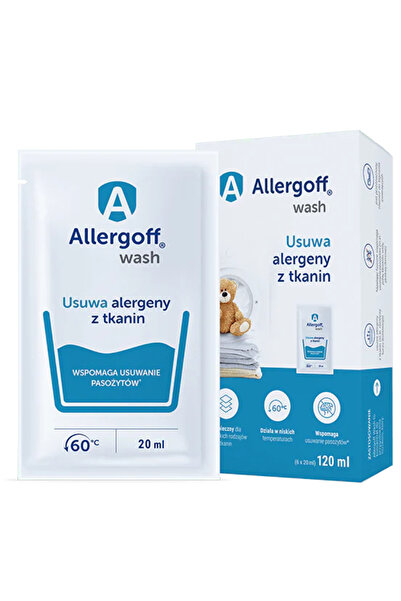 ICB PHARMA Allergoff Wash Adăugat la detergent Pachet 6 x 20ml