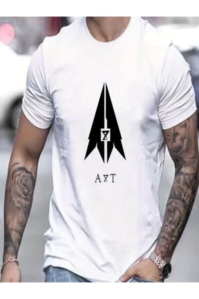 COZYWEAR White Printed Men's T-Shirt