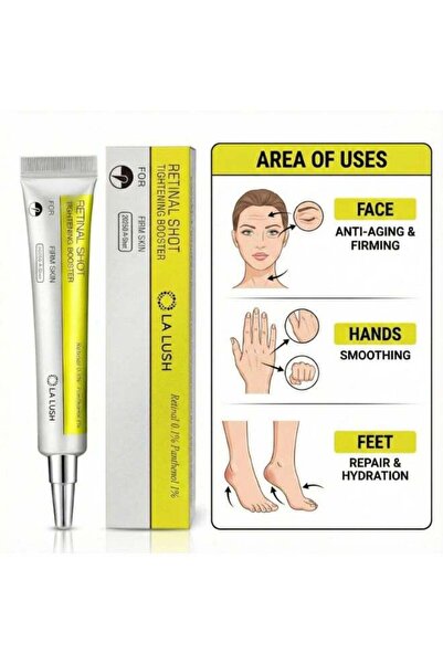 LA LUSH Retinal Tightening Booster Serum 15ml – Vitamin A Retinal & Matrixyl – Anti Wrinkle, Pore Minimizer