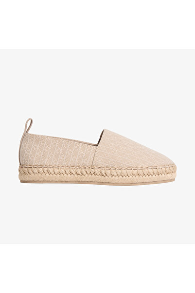 Calvin Klein Oblique Women's Beige Espadrille