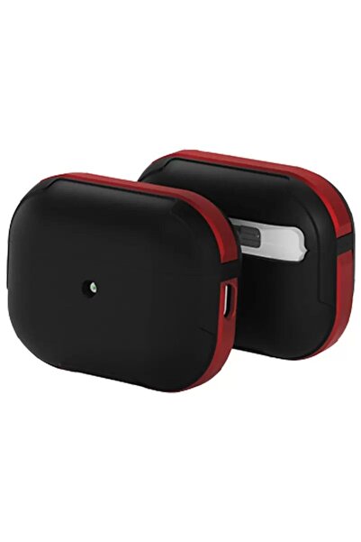 Generic Brand Apple Airpods 3 (الجيل الثالث) حقيبة درع MO-A8 - أحمر