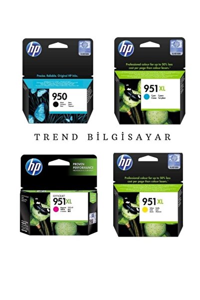 HP 950 - 951XL CN049AE-CN046AE-CN047AE-CN048AE Orijinal Kartuş