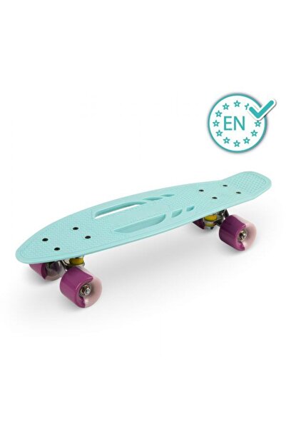 Momi Skateboard copii, Qkids, Galaxy - Light Blue