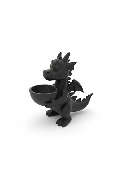 OEM Suport Decorativ Dragon pentru Obiecte Mici - 15 cm