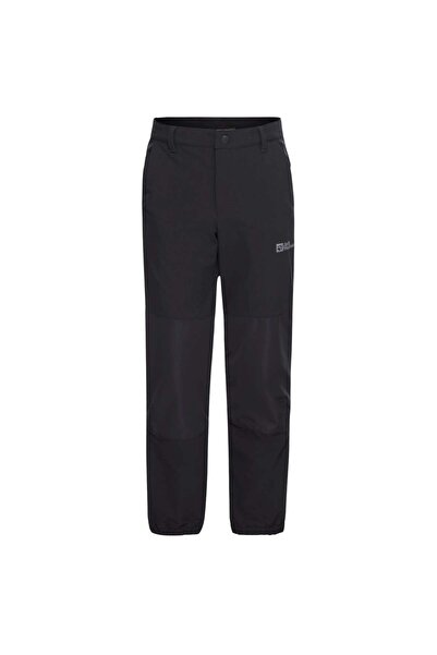 Jack Wolfskin Pantaloni de trekking pentru copii Rascal Winter-Negru-164