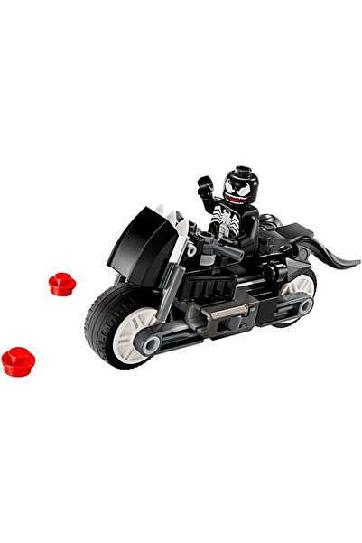 LEGO لعبة بناء دراجة نارية فينوم من سوبر هيروز مارفل
