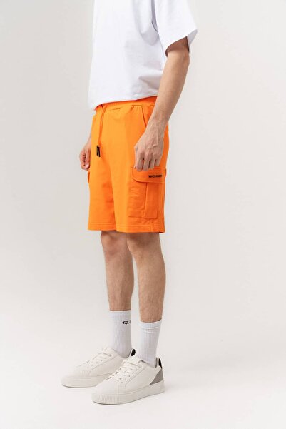 go gang own Mach Pocket Shorts with Elastic Waist and Cargo Pocket Detail wit...